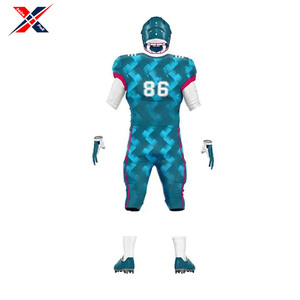 Maillot de football américain de haute qualité en 100% polyester respirant pour unisexe adulte professionnel match d'équipe prix bon marché - Product Image 6