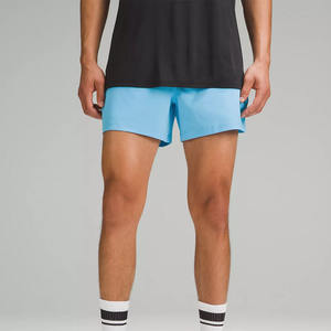 Shorts décontractés pour hommes en toile, à séchage rapide, respirants, anti-plis, écologiques, taille mi-haute, avec cordon de serrage, pour le basketball et le tennis - Product Image 1