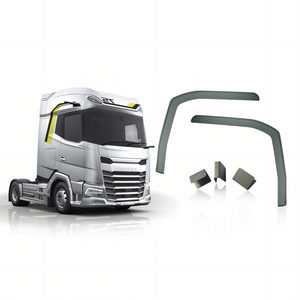 Fiat Dobl II 2-Piece 2010-2021 Compatible Window Visor / Wind Deflector - Product Image 5