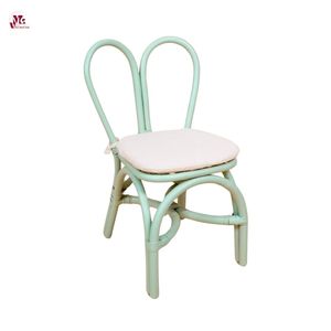 Mobilier d'extérieur en osier pour enfants Chaise en rotin pour enfants Chaise de salle à manger en rotin pour enfants avec coussin du Vietnam - Product Image 1