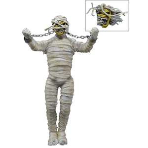 For <b>Iron</b> Maiden 7\" Eddie Mummy Action Figure New ABS Cartoon Toy Model for Anime Decorations Boxed Accessories - Product Image 1