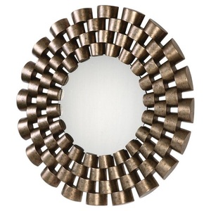 Espejo de pared Decoración para el hogar Diseño de hojas interiores Decoración clásica y moderna Espejo Múltiples diseños de acabado - Product Image 2