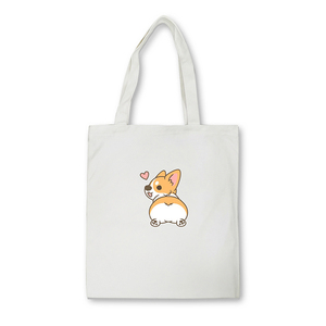 Bolsa de Mano de Algodón Reversible Ecológica Personalizada, Bolsa de Lona para Niños con Diseño de Dibujos Animados, Bolsas Promocionales de Algodón Natural Abiertas - Product Image 3