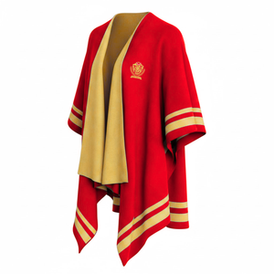 Capa Poncho para Mujer NSPDK, Chal Casual Bordado de Lana, Capa para Hombros, Chal Drapeado - Product Image 2