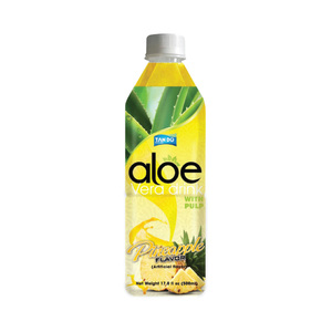 Jugo de Aloe Vera de Marca Privada en Botella PET de 500 ml, Bajo en Grasa, 100% Puro, con Sabor a Piña, Fruta de la Pasión, Mango y Coco, 10 Brix, Listo para Beber - Product Image 6