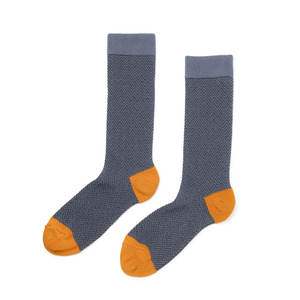 Chaussettes décontractées pour hommes de haute qualité, respirantes, antibactériennes, en élasthanne/nylon, avec logo personnalisé, séchage rapide - Product Image 4