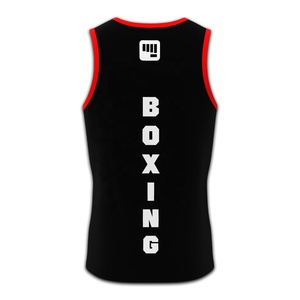 Camiseta de Boxeo Sublimada con Logotipo Frontal, Gráficos Premium en el Pecho, Transpirable, Ligera, Ecológica, de Secado Rápido, Poliéster, Corte Ajustado - Product Image 5