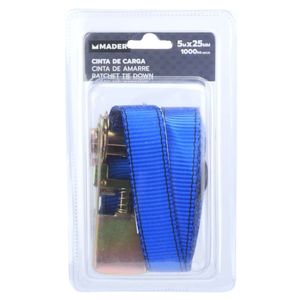 Cinghia di fissaggio a cricchetto da 5 m, 25 mm. 1500 kg (Mader 42166) - Product Image 1