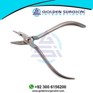 Pince combinée orthodontique dentaire Kim's Pince à arc en fil carré multi-incurvé Pinces à arc coupe ensemble dentaire instruments chirurgicaux - Product Image 3