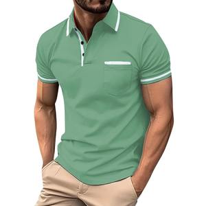 Camisetas Polo Duraderas para Hombre para Uso Promocional Corporativo, Logotipo OEM ODM, Bordado, Impresión, Patrón Sólido, 4XL, Venta al por Mayor - Product Image 1