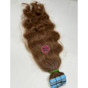 Extensiones de Cabello Indio Remy Color Miel, con Cinta Adhesiva, Doble Trama, Aptas para Permanente, Todos los Colores Disponibles - Product Image 6