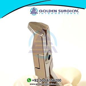 Alicates de corte de extremo distal, cortador de filamento de alambre de acero inoxidable para dentista, alambres de arco de ortodoncia, juego dental de instrumentos quirúrgicos - Product Image 5