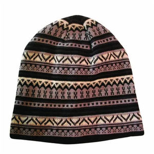 Gorro de punto personalizado de alta calidad para vestido informal de invierno, gorros cálidos con puños para mujeres y hombres - Product Image 2