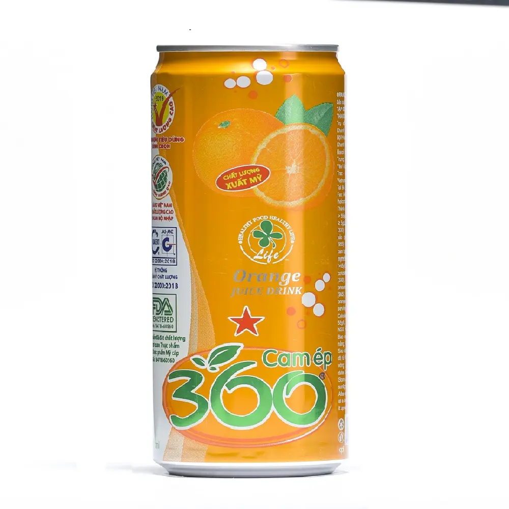 ThaiCom Brand Beverage Fruits 12 Months Shelf Life Fruit Drink Type Bottle Box Packing Orange Juice From Vietnam