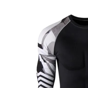 Alta calidad Jiu Jitsu Kimono Rash Guard OEM sublimación impresa manga completa precio al por mayor para lucha libre y artes marciales - Product Image 3