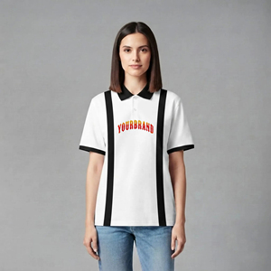 เสื้อผู้หญิงผ้าฝ้ายแท้ 100% ขายส่ง ปักโลโก้ตามสั่ง ระบายอากาศได้ดี แขนสั้น แห้งเร็ว เป็นมิตรกับสิ่งแวดล้อม เหมาะสำหรับฤดูร้อน - Product Image 1