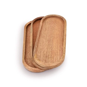 ถาดไม้สำหรับเสิร์ฟอาหารในโรงแรมถาดตกแต่งบุฟเฟ่ต์อุปกรณ์ครัว - Product Image 5