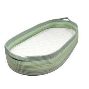 2025 Newest Design Cotton Rope Diaper Caddy Baby Changing <strong>Basket</strong> Macrame <strong>Moses</strong> <strong>Basket</strong> - Product Image 6