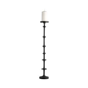 Porte-bougie décoratif en aluminium moderne, fait main, durable, résistant à la chaleur, écologique, pour bougies piliers, porte-bougie simple - Product Image 1