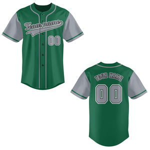 Nouvel uniforme de baseball pour hommes imprimé par sublimation personnalisée pour les jeunes maillots de baseball de bonne qualité pour les hommes - Product Image 6