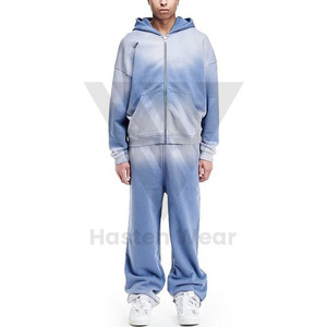 Conjunto Deportivo Informal para Hombre, con Capucha, Cintura con Cordón, Forro Polar, Transpirable, Cortavientos, Absorbente de Sudor, Color Sólido - Product Image 4