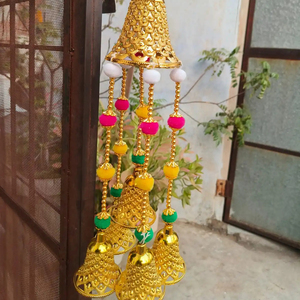 Handmade <strong>Christmas</strong> Bell Hanging Holiday <strong>Decoration</strong> Festive Bells Rustic Ornament <strong>Christmas</strong> Gift Handmade Bells Ornament - Product Image 1