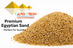 Sable de silice jaune sec haut arrondi AFS 15-25 pour utilisation en fonderie-Granules fins - Product Image 5