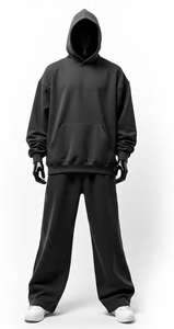 Conjuntos Deportivos Personalizados de Último Diseño 2026, Chándales de Felpa para Hombre, 100% Algodón Premium, Corte Deportivo, Lisos - Product Image 2