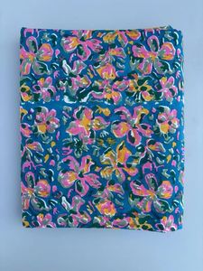 Vêtements de bébé en coton rose léger fait à la main Vintage inspiré de l'agriculture balançoire Styles tentures murales et coussins utilisation de la robe - Product Image 6