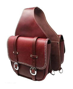 Sacs de selle de saut équestre en cuir véritable de haute qualité usinés à la main vêtements d'équitation occidentale pour chevaux - Product Image 1