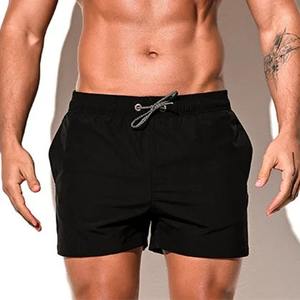 Short de gymnastique à séchage rapide décontracté pour hommes Short de jogging de sport à compression pour le surf Vêtements de plage avec taille moyenne Style décontracté - Product Image 6