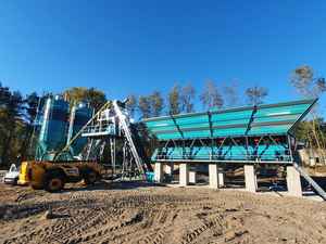 Centrale à béton compacte 60 m3/h, boîte de vitesses PLC, contrôle entièrement automatique, garantie 2 ans, meilleur prix, haute qualité, construction - Product Image 6