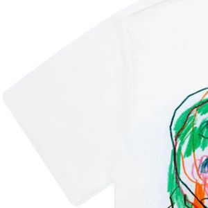 Intanglement Graphic <b>T</b> <b>Shirt</b> <b>for</b> Men and <b>Women</b> Abstract Line Art Face Design <b>White</b> Cotton Creative Artist Tee - Product Image 5