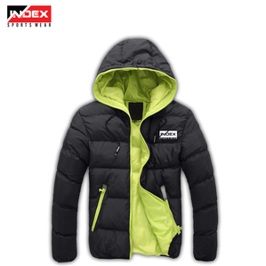 แจ็กเก็ตทรงพองแบบลำลองของผู้ชายเสื้อโค้ทบับเบิ้ลหนาอบอุ่นมีซิปสำหรับฤดูหนาวออกแบบได้ตามต้องการ - Product Image 4