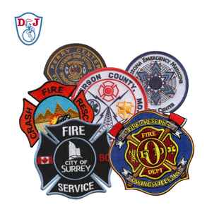Parche Bordado Personalizado de Rescate contra Incendios, Emblema de Servicio de Emergencias EMR EMS para Uniforme - Product Image 2