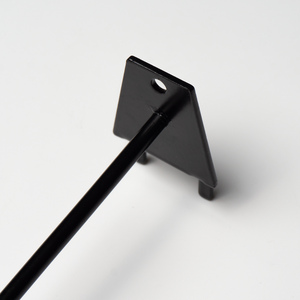 Crochets en métal électrostatique peints pour panneaux perforés ADONG Supermarket A37, présentoir mural pour magasin de détail, crochet mural pour présentoir perforé - Product Image 2