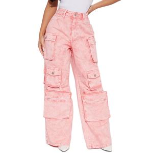 Pantalones Cargo Ligeros para Hombre, Elegantes y Cómodos, MOQ Bajo, Ropa Deportiva Casual con Bolsillos y Diseño Acampanado 2026 - Product Image 3