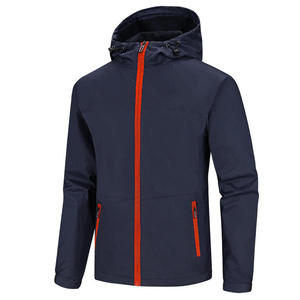 Veste de randonnée unisexe respirante avec fermeture éclair imperméable et coupe-vent durable Confort de voyage en plein air Toutes conditions météorologiques - Product Image 3