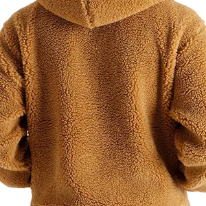 Precio barato logotipo personalizado y diseño sudaderas con capucha para hombres transpirable personalizado básico Sherpa sudaderas con capucha hombres para la venta hecho en Pakistán - Product Image 6