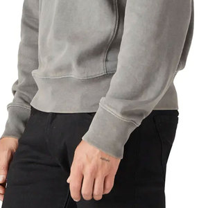 Sudadera con capucha personalizada con logotipo de diseño de alta calidad, fabricante de sudaderas para hombre, sudadera de nueva moda de calle de algodón 100% más vendida - Product Image 5