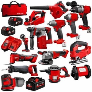 # @ # # # Kit combiné d'outils sans fil au lithium-ion 18V M18 FUEL 2695-34 - 2896-26 de Milwaukee, 15 outils. - Product Image 1