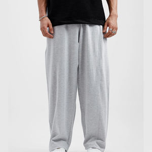 Pantalons amples décontractés d'été pour femmes Pantalons amples 100% coton Couleur unie Streetwear Pantalons amples pour femmes - Product Image 4