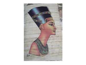 Décoration d'intérieur de haute qualité, art pharaonique artistique, peinture à l'aquarelle sur papyrus, art égyptien pharaonique/héroglyphique, personnalisable - Product Image 5