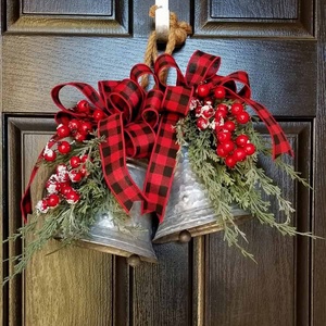 CAMPANAS DE NAVIDAD ESTILO VINTAGE/OPCIONES DE METAL O PLÁSTICO/SUMINISTRO A GRANEL PARA MINORISTAS VACACIONALES - Product Image 3