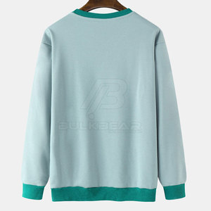 Sweat-shirt d'hiver pour homme en coton 100% de qualité supérieure et très haute qualité, en molleton uni, conçu pour la chaleur, le confort et un usage quotidien - Product Image 2