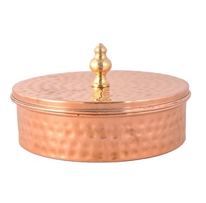 กล่องทองเหลืองเก็บเครื่องเทศในครัวสำหรับเครื่องเทศและสมุนไพรแฮนด์เมดในอินเดียในราคาที่ดีที่สุด - Product Image 4