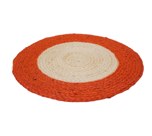 Set de table en jute tressé 40 x 40 cm, fait main, écologique, pour table à manger, vaisselle, vente en gros, export en vrac - Product Image 5