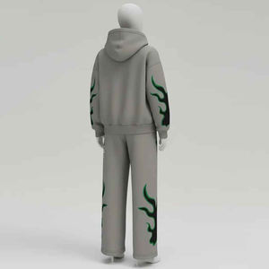 Pantalones de chándal con serigrafía totalmente personalizados, diseño moderno y personalizado, tela de primera calidad, chándal unisex. - Product Image 2