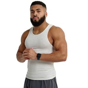 Chaleco Deportivo Personalizado para Hombre, 150g, Poliéster, Liso, Sin Mangas, para Fisicoculturismo y Fitness, Tejido Transpirable de Secado Rápido - Product Image 1