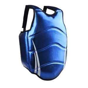 Protection de Poitrine en Cuir Personnalisée avec Logo pour Hommes, pour Entraînement de MMA et de Boxe, Haute Qualité, Confortable et Respirante - Product Image 1